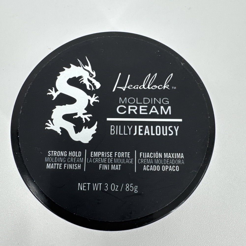 BILLY JEALOUSY Headlock Hair Molding Cream 3 oz